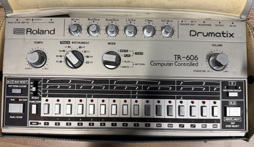 Vintage roland 606 - tr-606, drumatix