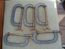 Five Record 6" G Clamps