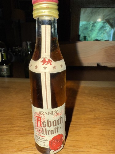 Asbach star brandy 1970s - brandy,