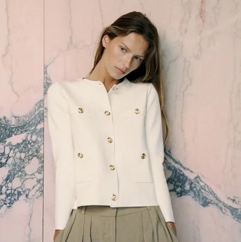 Zara knit cardigan - zara, blazer