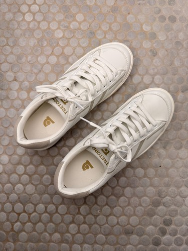 Tretorn white and gray shoes - tretorn,