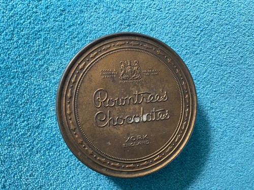 Rowntrees chocolates tin - chocolates,