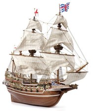 OcCre HMS Revenge 1577 Galleon Wooden Model Ship Kit 1:85 Scale