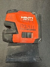 Hilti PM 2-LG Laser Level Green Laser with square attached magnetic stand