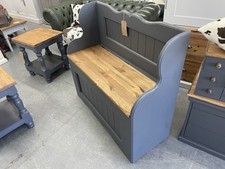 101cm Hall Bench,Pew Shoe Storage,pine Seat,Hall Storage Kent Furniture Showroom