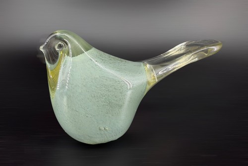 Murano style art glass - murano, bird