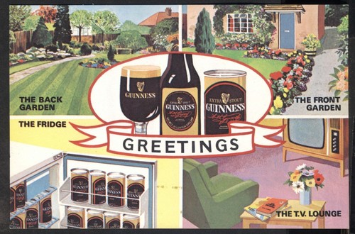 Promo postcard for guinness - for,