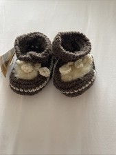 Baby's Slippers Real Sheepskin New Zealand Made New Tags Super Cute