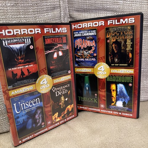 Horror films dvd bundle - dvd, x8