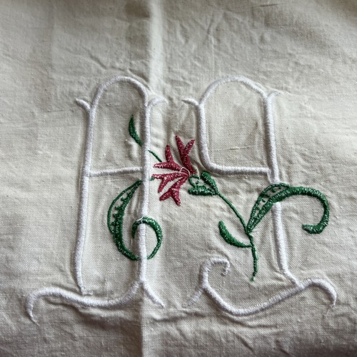 New vintage french linen - new, metis