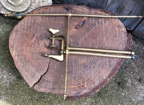 Fire screen table - , clamp