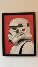 Mike Mitchell Mondo Star Wars Portrait Collection | Stormtrooper | Framed Poster