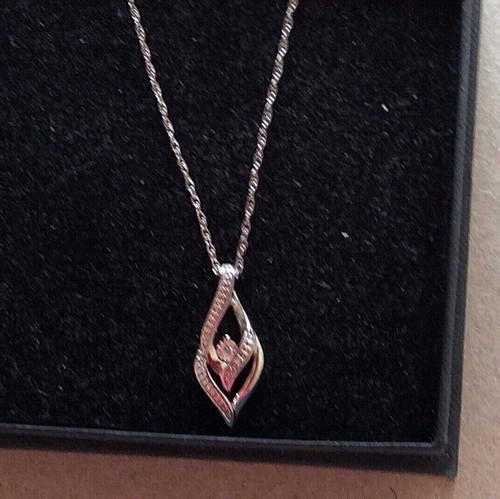 Samuel silver diamond flower - h,