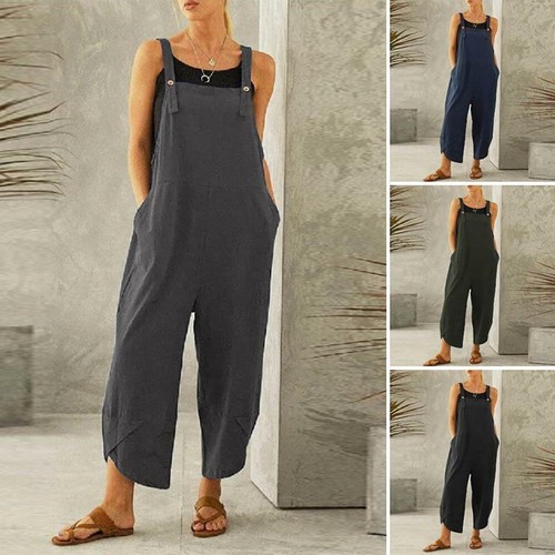 Ladies womens dungarees - womens,