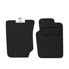 Fits Mitsubishi L200 Single Cab 2006 -2015 Tailored Car Floor Mats Black 2Pc Set