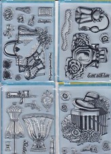 Oakwood Archer A6 Stamp Sets - Various IT'S A GIRL'S WORLD - shoes hat dress