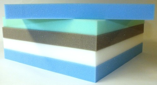 Upholstery foam cushions seat