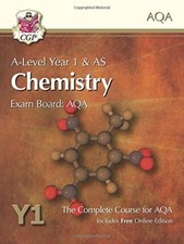 New A-Level Chemistry for AQA: Year 1 & AS Student Book with Online Edition,CGP