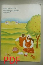 Instructions Knitting BROTHER