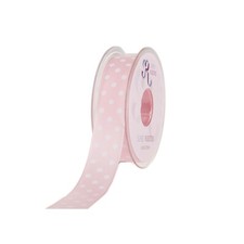 Satin Ribbon Reels Rolls 20 Metre Polka Dot Spotty Width 10-38mm Craft Wrap Gift