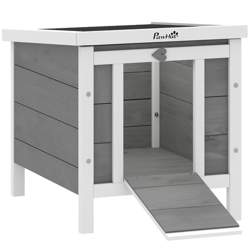 Pawhut rabbit hutch - rabbit, hutch,