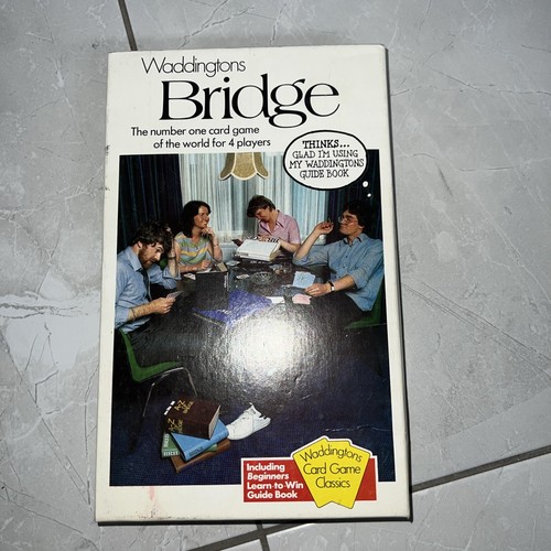 Vintage waddingtons bridge - vintage,