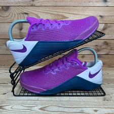 Nike Trainers Womens Size UK 5 Metcon 5 Vivid Purple Crossfit Hyrox Shoes