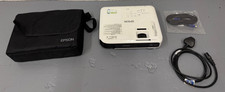 Epson EB-S04 Projector with cables and carry case