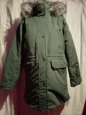 Lands End Quilted Parka Coat