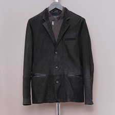 ALL SAINTS Leather Blazer
