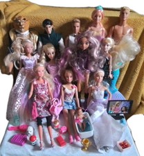 Dolls Bundle Compatible with Mattel Disney + Simba Dolls + Accessories Job Lot