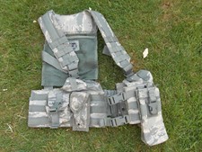 US Air Force Hgear GCS ABU MOLLE Chest Rig Digital Tiger Stripe Camouflage 