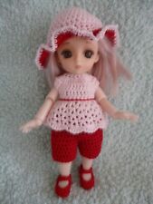 Hand crochet set for a 15cm