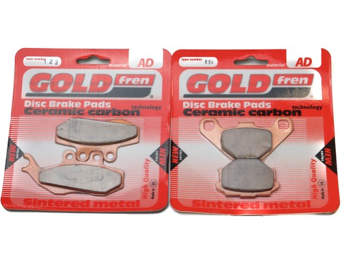 Brake pads front rear - pads, for
