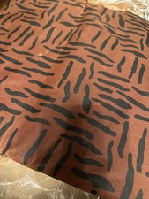 Brown Zebra Oilskin Jacket