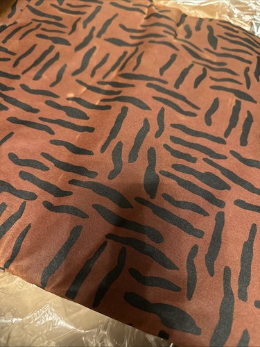 Brown zebra oilskin jacket - zebra,