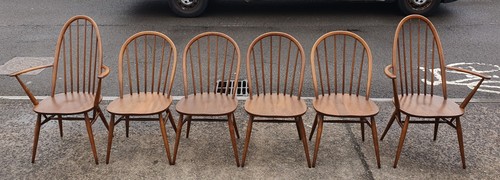 Set ercol chairs in - 6,