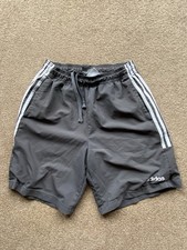 adidas shorts grey medium mens