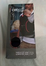 BLACK CLOSE CABOO DX BABY CARRIER  NEWBORN & UPWARDS