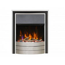 Dimplex Skeldon Inset Electric Fire 2kW Heat Output Black / Chrome SKL20CH