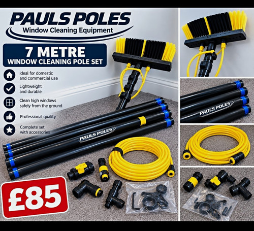Pauls poles carbon fibre - poles, 7m