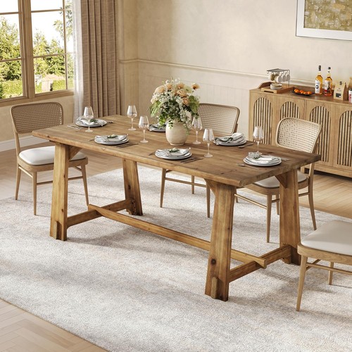 Rectangular solid wood - 63'',