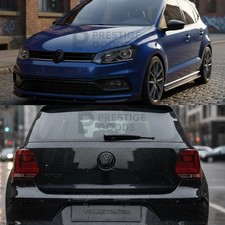 VW Polo Gloss Black Front Rear
