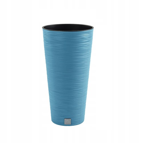 Tall round plant pot modern - plant,