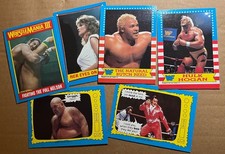 WWF WWE TOPPS 1987 Golden Era Wrestling Trading Cards Hulk Hogan  WRESTLEMANIA