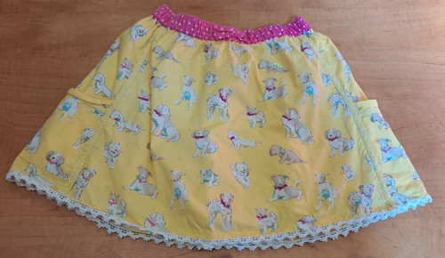 Uttam kids yellow white dogs - &,