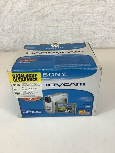 Sony dcr hc18e handycam - sony,