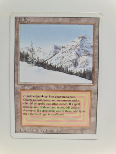Taiga revised dual land - -,