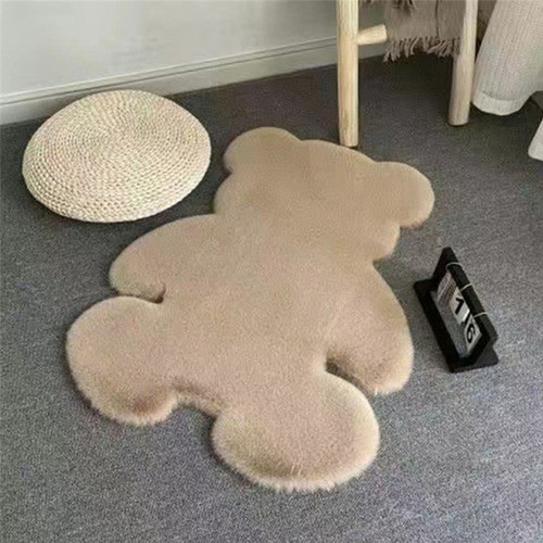 Cute bedroom rug soft - rug, bear