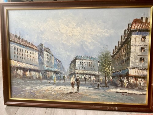 Original oil painting - oil, vintage